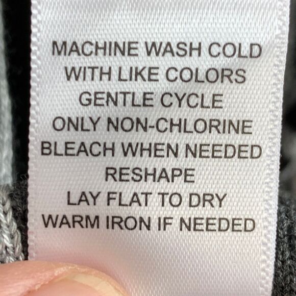 Lety & Me Sweater Women Large Black Striped Crew Neck Long Sleeve Pullover - Picture 8 of 9